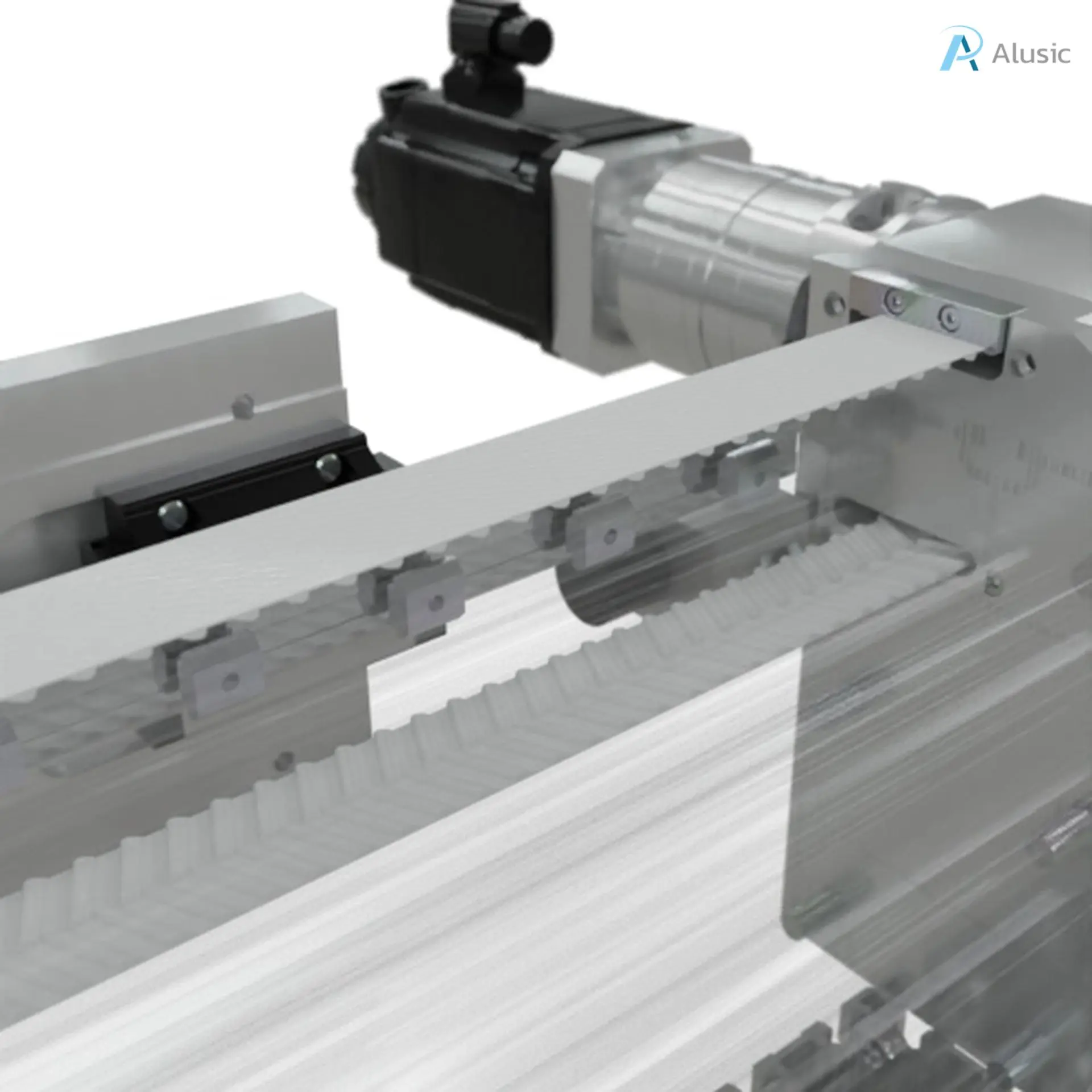 Single axis actuator for long spans