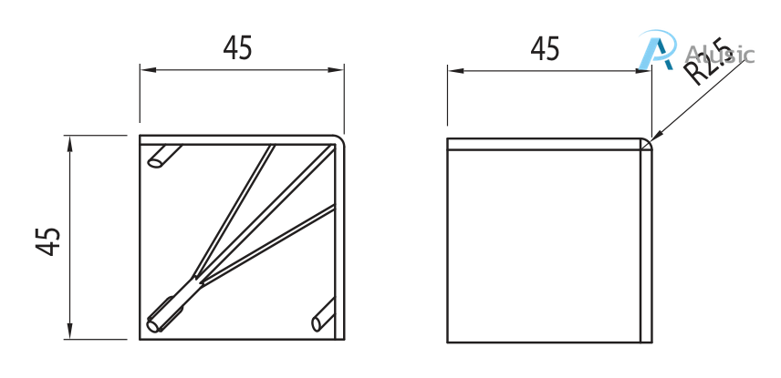 Alusic Bracket cover