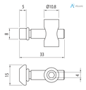 Alusic Quick connector