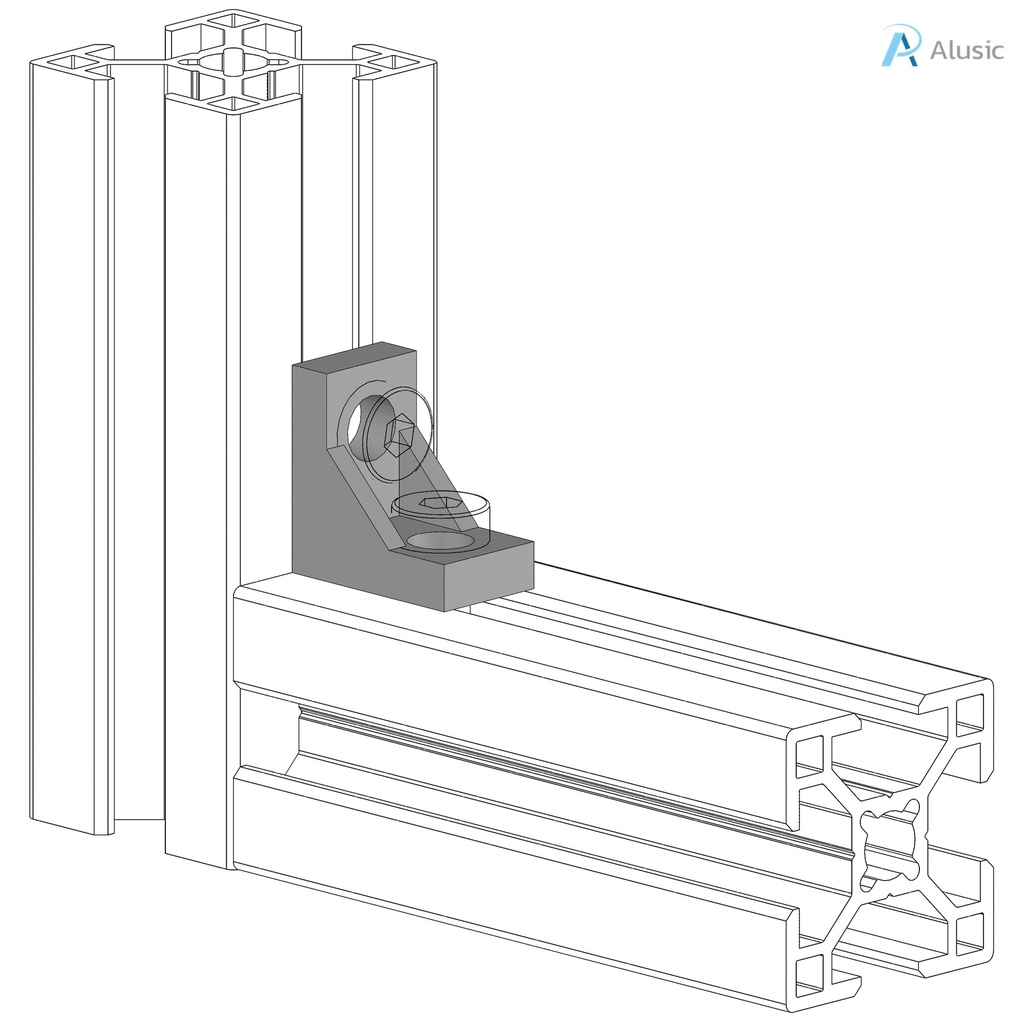 Alusic 13x22 bracket