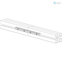 Alusic 180 mm profile connector