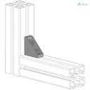 Alusic 18x40 bracket