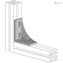 Alusic 27x59 bracket