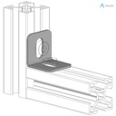 Alusic 30x30 bracket