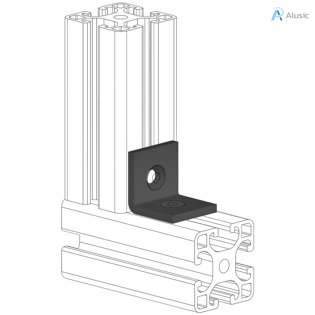 Alusic 30x30 bracket