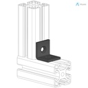 Alusic 30x30 bracket