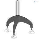 Alusic 40x40 tripod foot