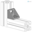 Alusic 43x43 bracket