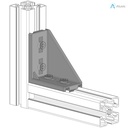 Alusic 43x86 bracket