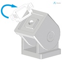 Alusic 45x45 swivel joint