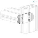 Alusic 45x90 Orthogonal joint