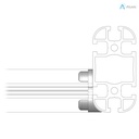 Alusic 45x90 single reference joint