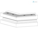 Alusic 60° miter connector