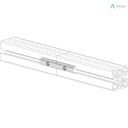 Alusic 90 mm profile connector