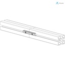 Alusic 90 mm profile connector