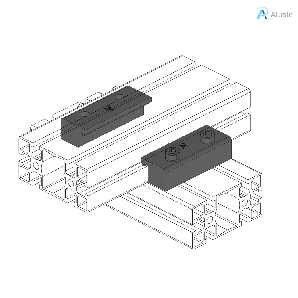 Alusic Adjustable fastening block