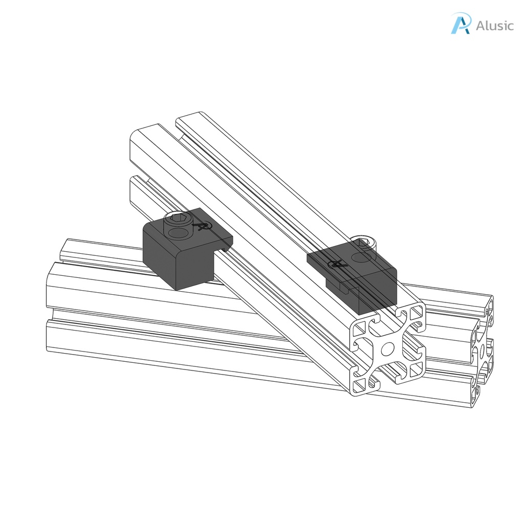 Alusic Adjustable fastening block
