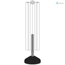 Alusic Anti-slip levelling swivel feet, Ø40 mm, M6