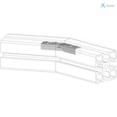 Alusic Articulated inner bracket