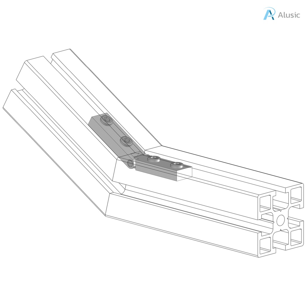Alusic Articulated inner bracket