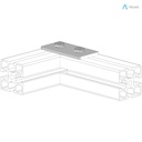 Alusic Connection plate