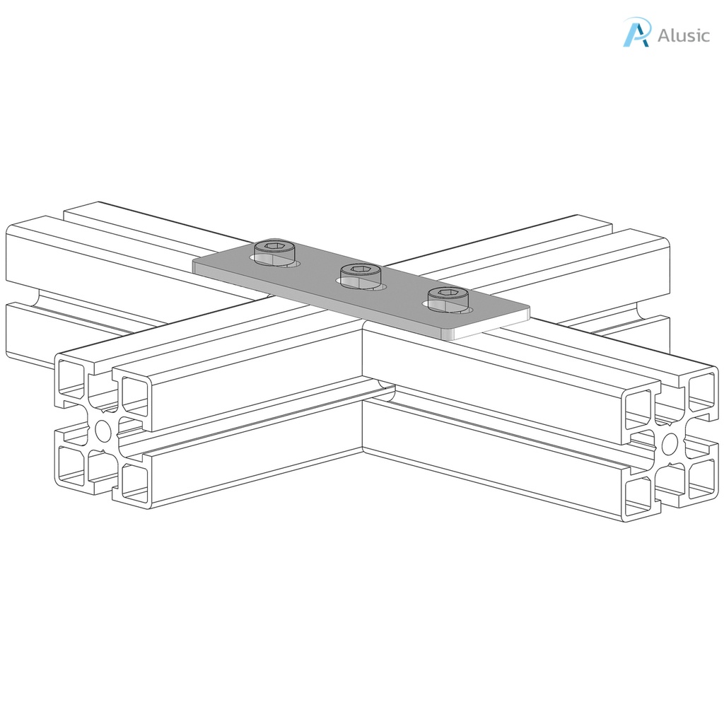Alusic Connection plate