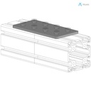 Alusic Connection plate