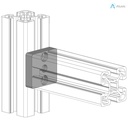 Alusic Connection plate 40x40