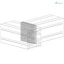Alusic Connection plate 60x60