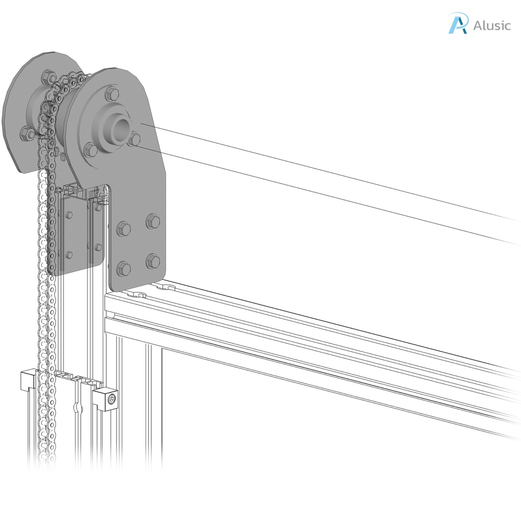Alusic Counterweight caps