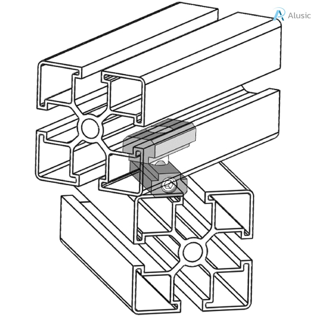 Alusic Inner connector, adjustable