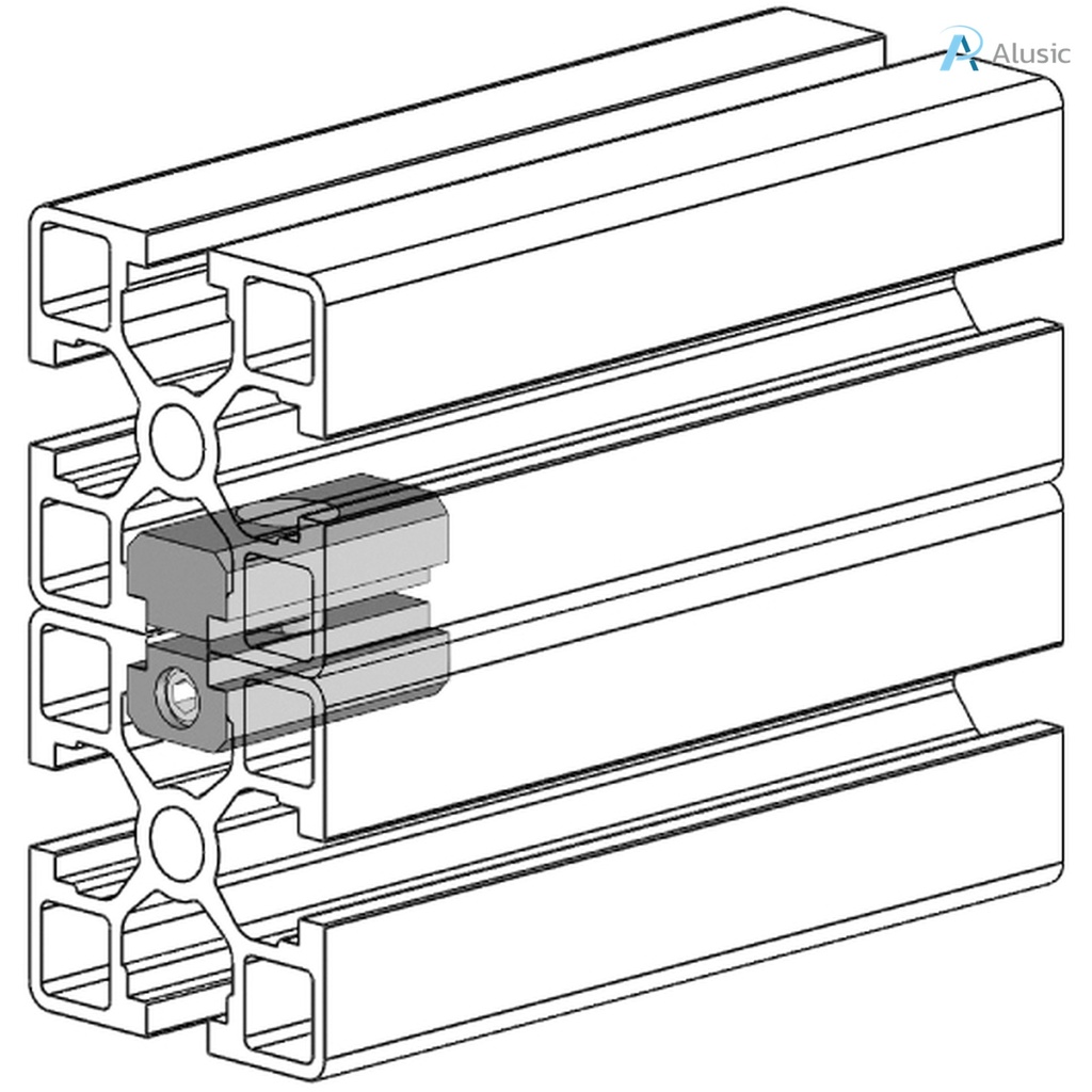 Alusic Inner connector, adjustable