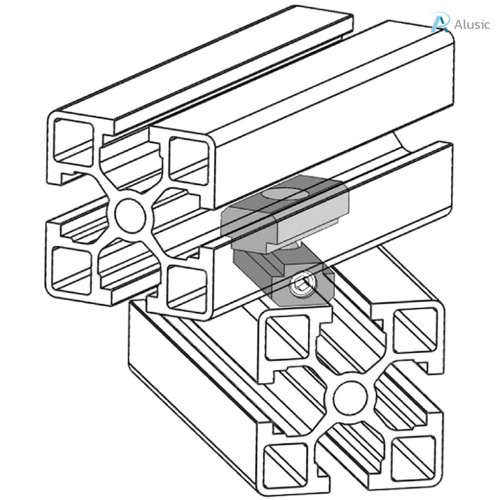 Alusic Inner connector, adjustable