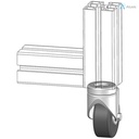 Alusic Swivel castor