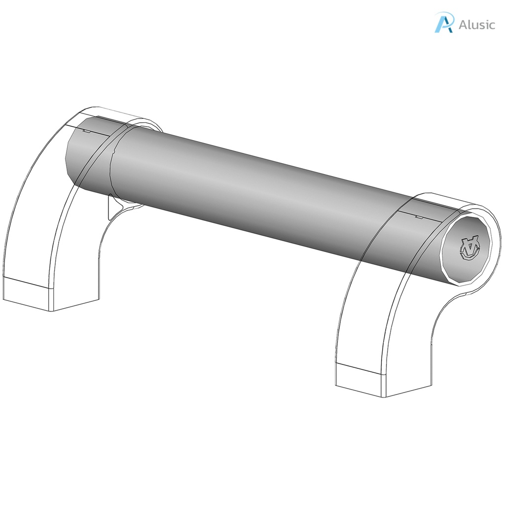 Alusic Tube for handle