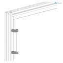 Alusic Tubular handle