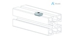 Alusic Sliding block 10x10 mm