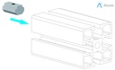 Alusic Sliding block 13.5x20 mm