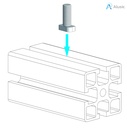 Alusic T-bolts M6