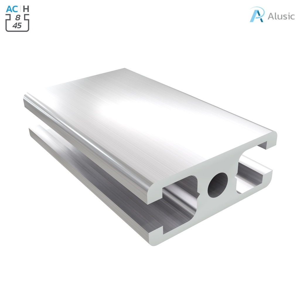 Alusic Aluminium Profile, 18.5x45 mm