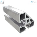 Alusic Aluminium Profile, 45x45 mm, angled