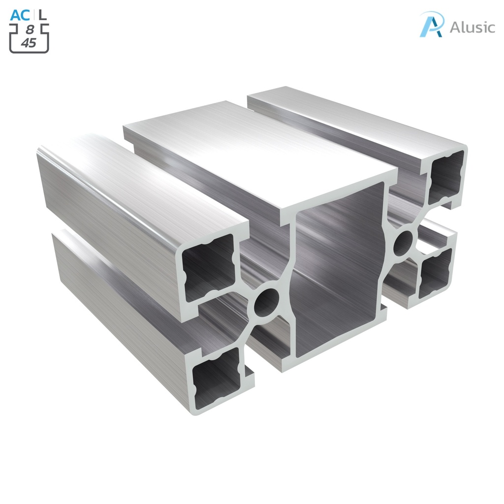 Alusic Aluminium Profile, 45x90 mm