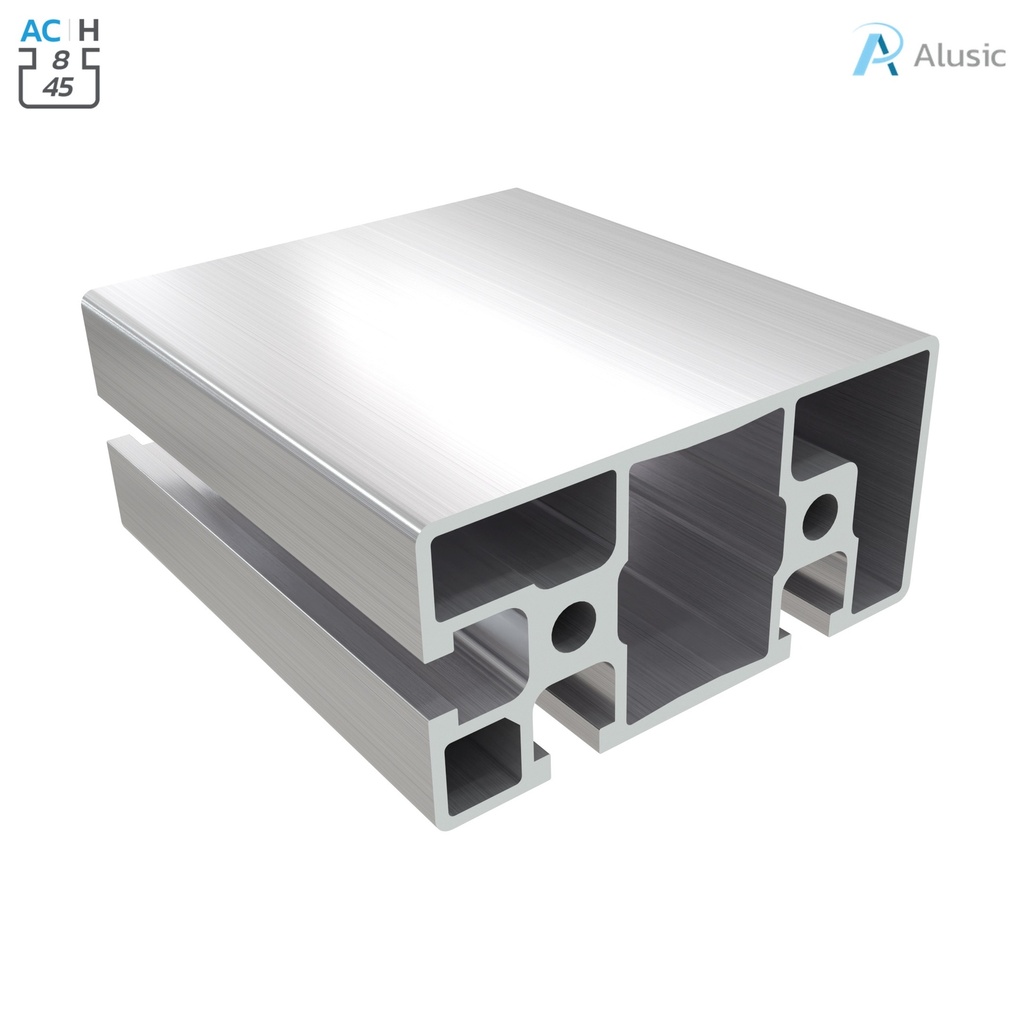 Alusic Aluminium Profile, 45x90 mm