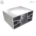Alusic Aluminium Profile, 45x90 mm