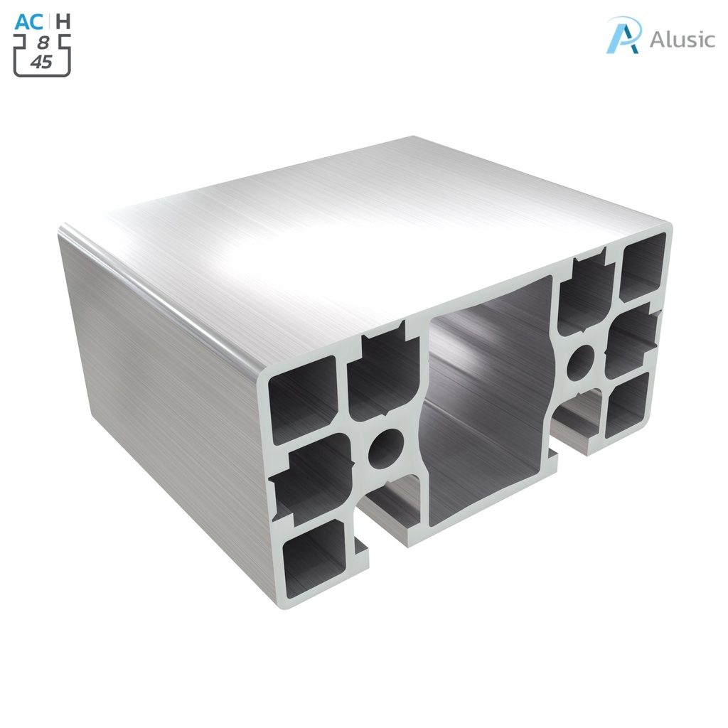 Alusic Aluminium Profile, 45x90 mm