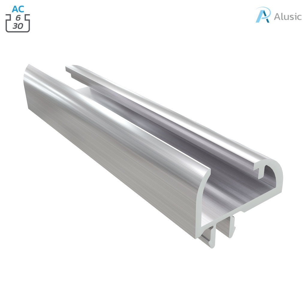 Alusic Aluminium Profile, 13x22.5 mm