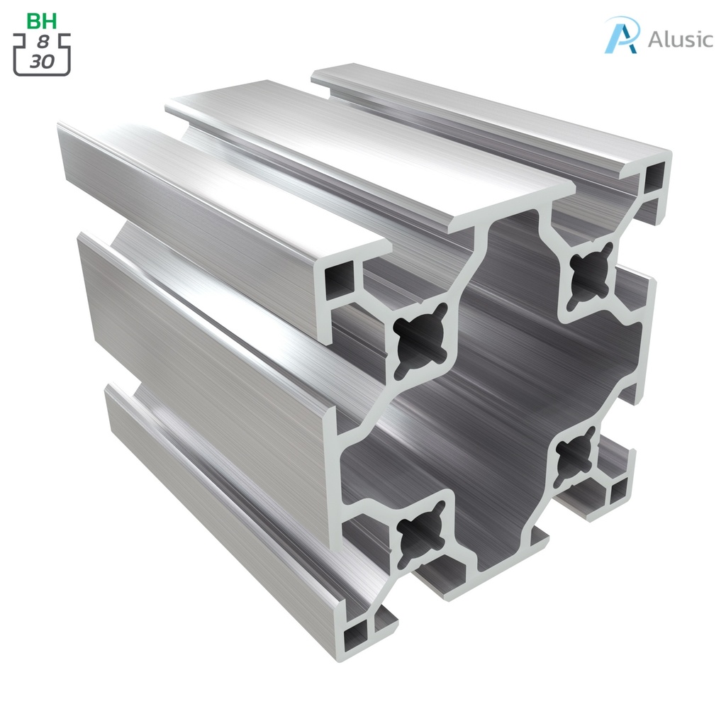 Alusic Aluminium Profile, 60x60 mm