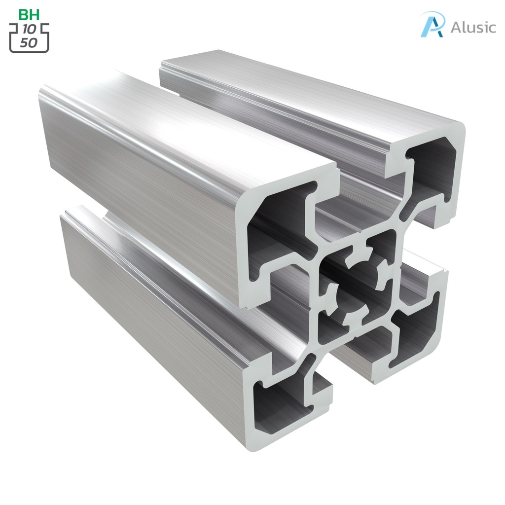 Alusic Aluminium Profile, 50x50 mm
