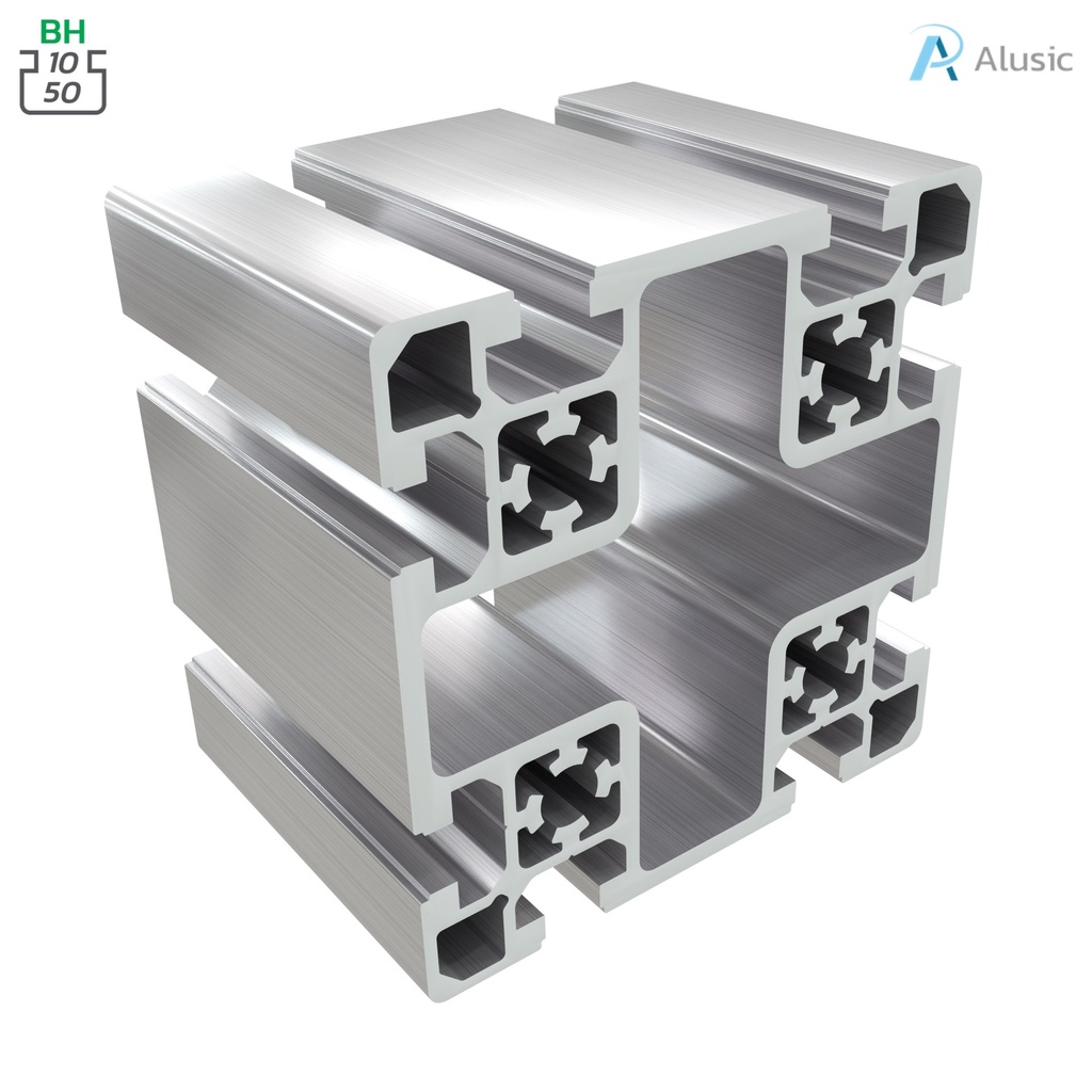 Alusic Aluminium Profile, 100x100 mm