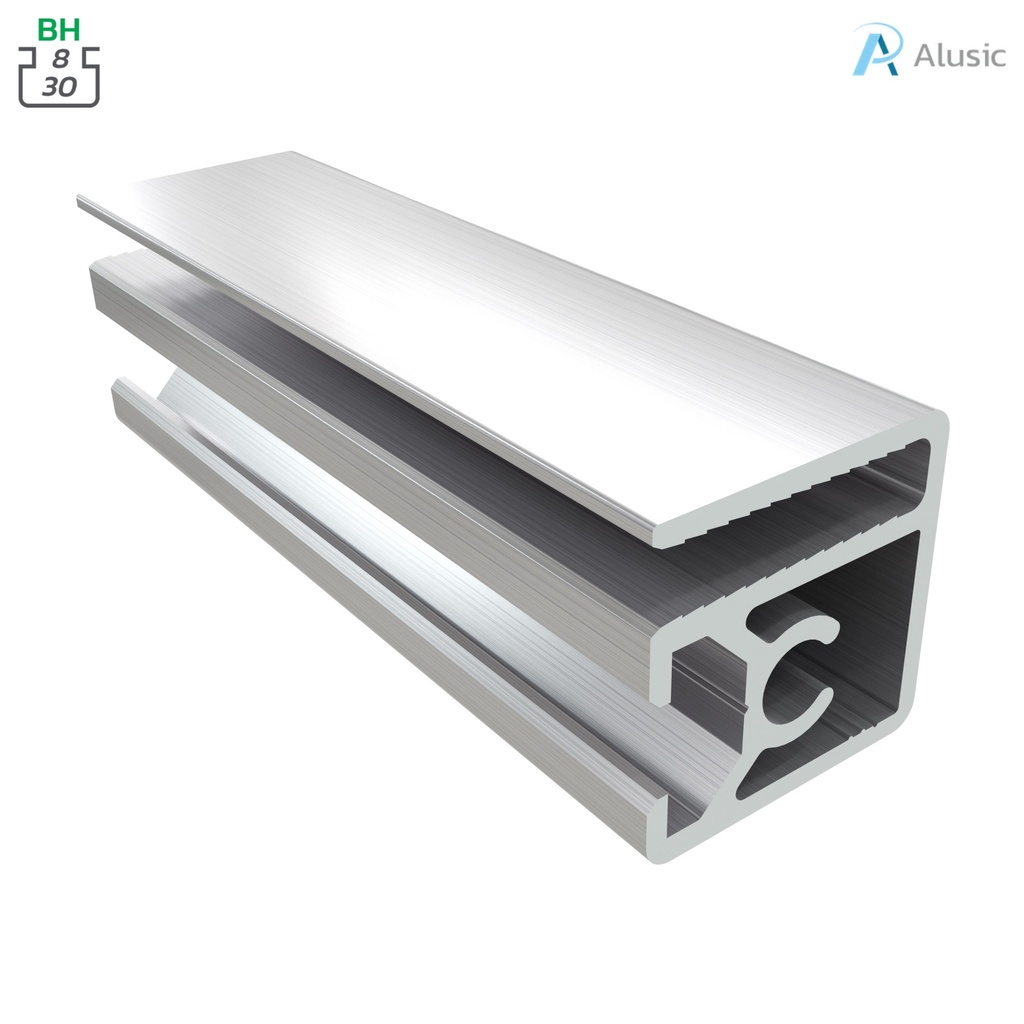 Alusic Aluminium Profile, 30x30 mm